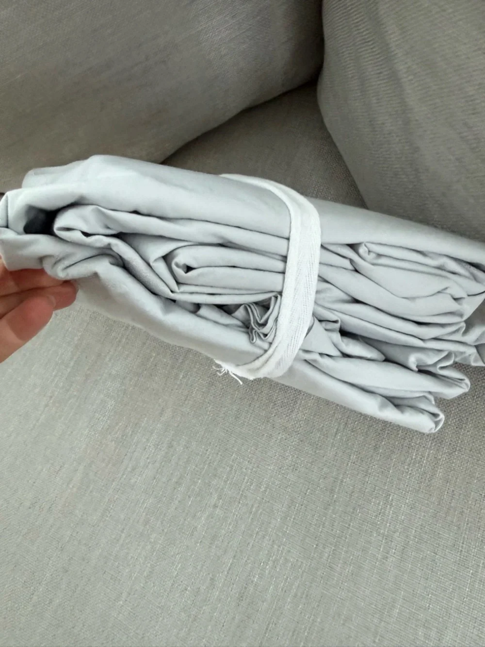 Parachute NWT King /Cal King Size Percale Duvet Cover Light Grey🔥NO OFFERS🔥